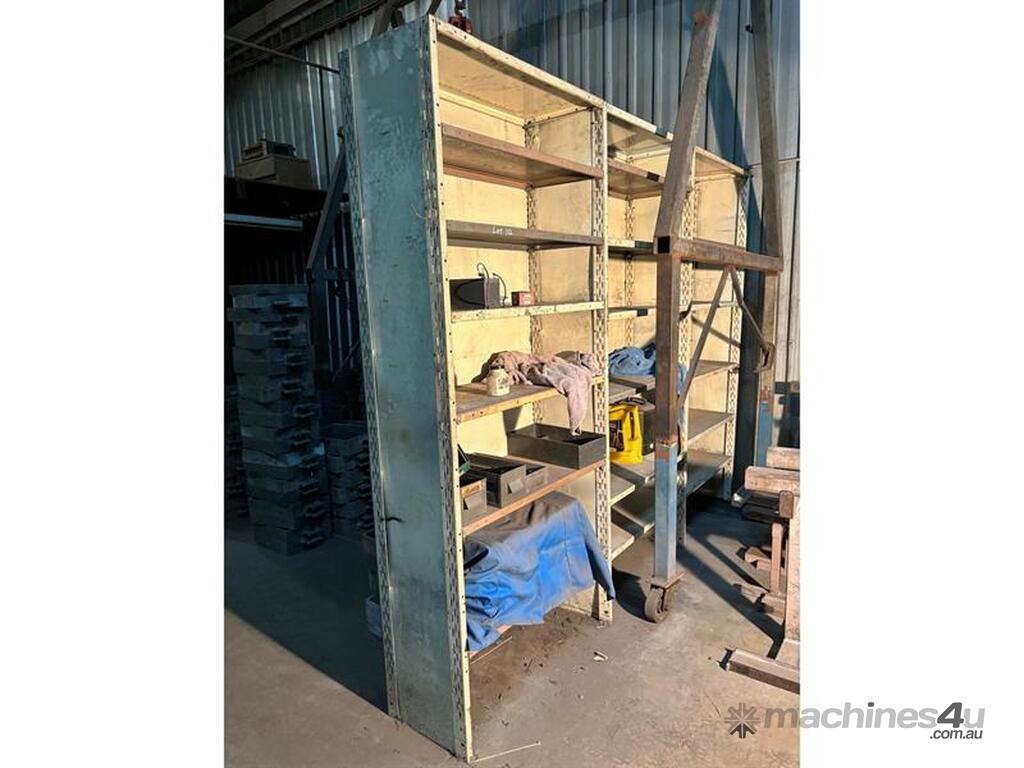 Used STEEL STORAGE SHELVES STEEL STORAGE SHELVES MISC Racking Shelving   STEEL STORAGE SHELVES MISC 61752491.h 