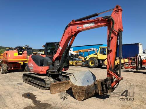 2013 Kubota KX080-3 Excavator (Rubber Tracked)