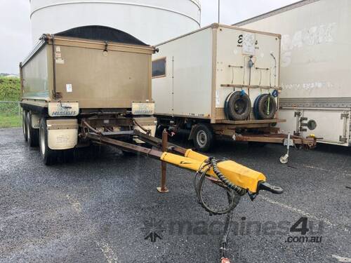 2013 Hercules HEDT-3 Tri Axle Tipping Dog Trailer