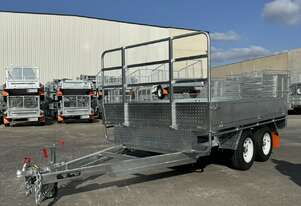 10x7 Flat Top Deck Trailer 2800KG BIGMAN TRAILER