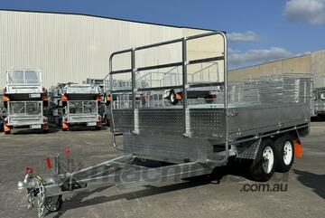 10x7 Flat Top Deck Trailer 2800KG BIGMAN TRAILER