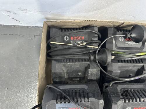 Bosch 18V battery chargers