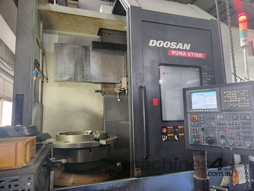  2013 Doosan VT-1100 CNC Vertical Lathe