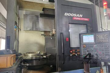 2013 Doosan VT-1100 CNC Vertical Lathe