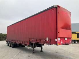 2008 Vawdrey VBS3 Tri Axle Drop Deck Curtainside B Trailer - picture0' - Click to enlarge