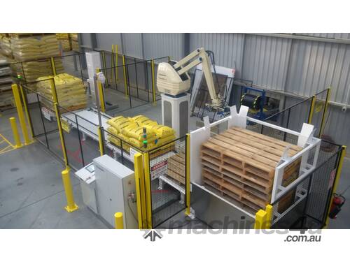 caption FUJI EC-201 Robotic Palletizer