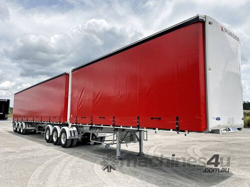 2023 Krueger B Double Curtainsider - Hire