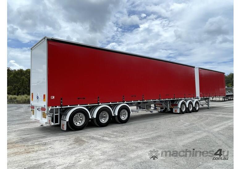 2023 Krueger B Double Curtainsider - Hire