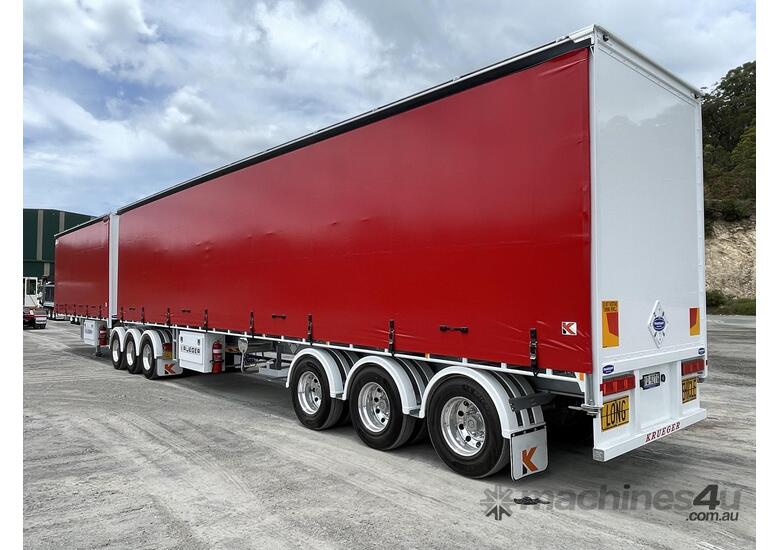 2023 Krueger B Double Curtainsider - Hire