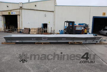 Motorised Belt Conveyor with Large Guards - 10m long Motorised Belt Conveyor with Large Guards - 10m long