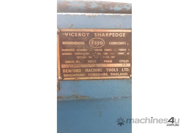 caption *Pre-Loved* 3PH 10AMP Chisel Bit Sharpener Viceroy Sharpedge Machine By Esso