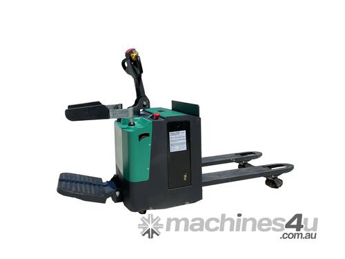 caption GOGOPOWER - RPT20 - 2000KG Electric Pallet Jack (Stand On)