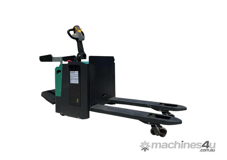 caption GOGOPOWER - RPT20 - 2000KG Electric Pallet Jack (Stand On)