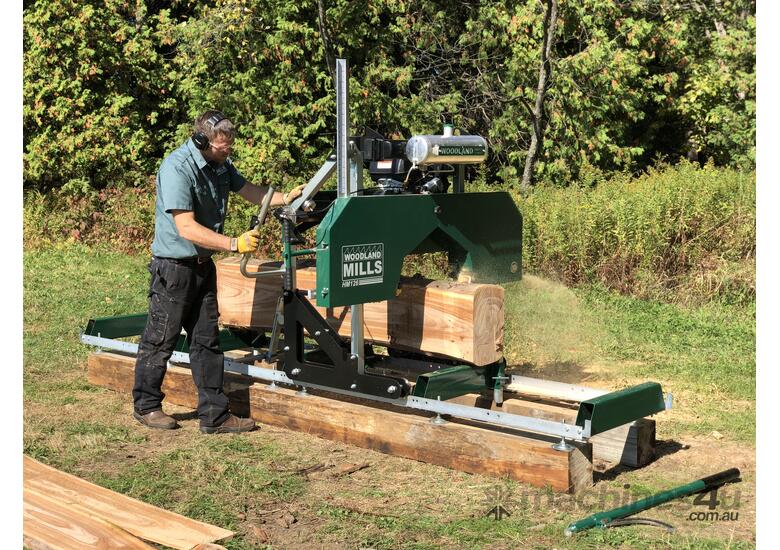 caption Introducing the HM126 14HP Portable Sawmill Starter Pack: Your Ultimate Milling Solution!