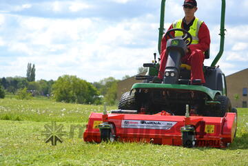 Trimax FlailDek FX 155 Mower: Precision Mowing for Sports Grounds and Parks!