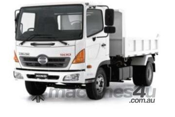 Hino 500 FE Ser Tipper Truck 8T - Diesel, turbocharged & intercooled 4 cylinder