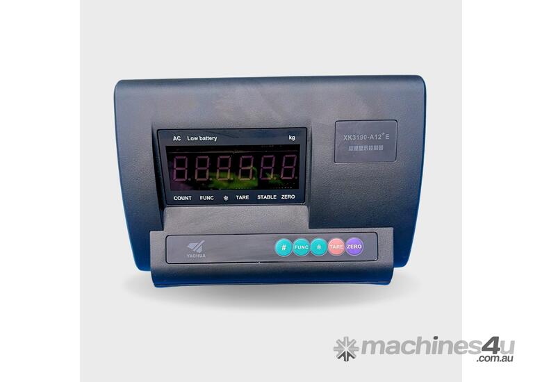 caption Industrial Digital Floor Scale - 2000kg (120 cm W x 120 cm L)