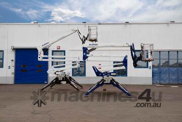 Oil & Steel OctoPlus17 Spider Lift: 17m height 250kg 8m reach