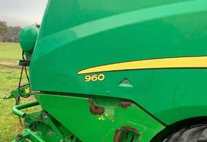 John Deere 960 Round Baler Hay/Forage Equip John Deere 960 Round Baler Hay/Forage Equip