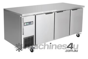 Stainless Steel Triple Door Workbench Fridge - TS1800TN-3D