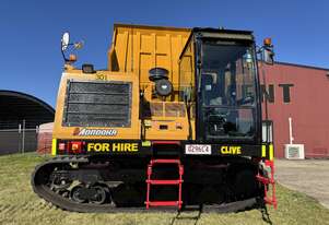 Morooka 360 Degree Rotating Rubber Tracked Dumper MST3000VDR, All Terrain 15T, Dump Truck