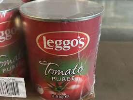 Approx 30x 2.9kg Packages of Leggo's Tomato Puree - picture1' - Click to enlarge