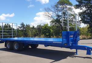STEWART GX 12 FLAT TOP BALE TRAILER