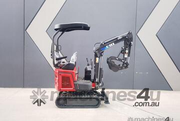   UHI UME12P, 1.2 TON EXCAVATOR WITH 9 ATTACHMENTS (WA ONLY)