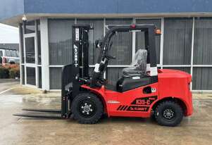 2026 SUMMIT K35-C 3.5 Tonne 3 Stage 4.5m Container Mast Diesel Forklift