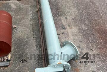 Maxworthy 200mm x 6m screw conveyor 5.5kw