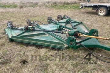 Austil Equipment Slasher in good condition, approx. 4m wide
