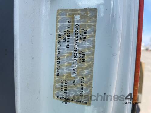 2009 Isuzu FSR850 Elevated Work Platform