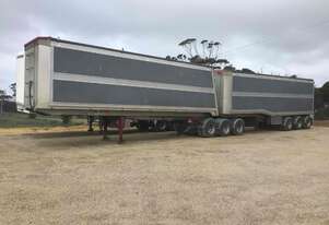 Gippsland Body Builders b double high sider tipper