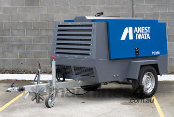 250 CFM Diesel Skid Mounted Air Compressor