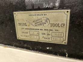 Granite Top Marking out table - picture2' - Click to enlarge