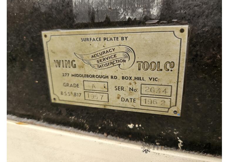 Granite Top Marking out table