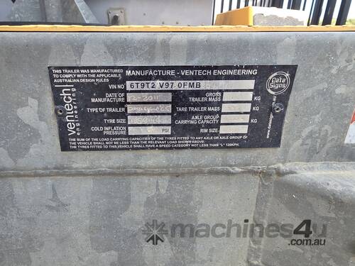 Unserviceable Sign Trailer