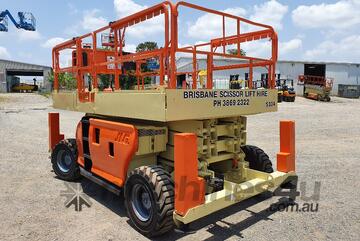 JLG 3394RT 33ft Heavy Diesel Scissor Lift