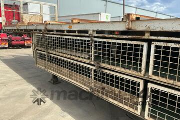 1994 Haulmark 2ST29 Tandem Axle Flat Top Trailer