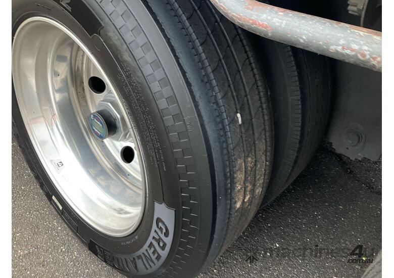 2022 Vawdrey VB S3 Tri Axle Double Drop Curtainside B Trailer