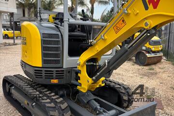 Wacker Neuson EZ25 - 2.5 Tracked Zero Tail Excavator with QH bucket ripper kit