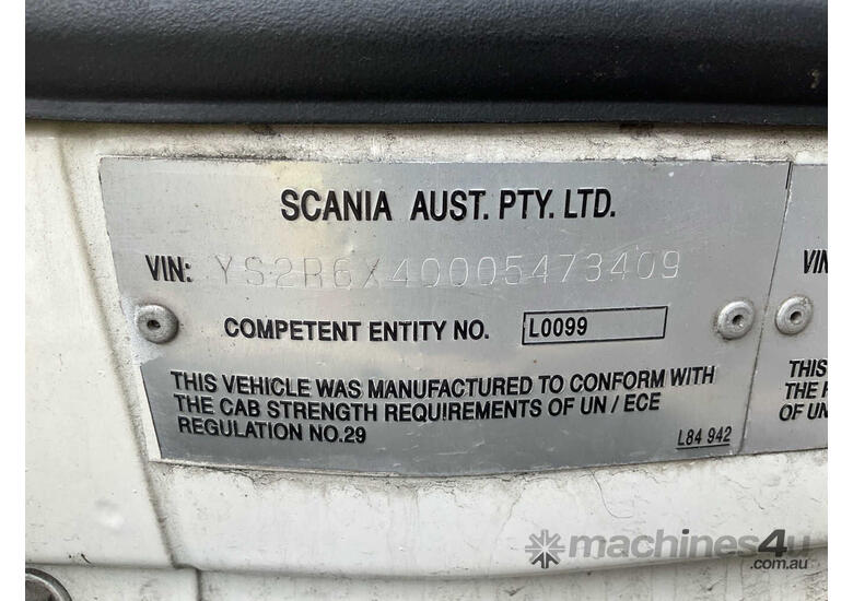 2017 Scania R 6X4 Prime Mover