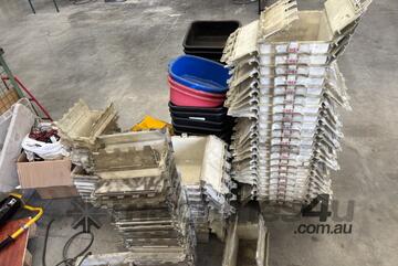 Quantity of Plastic Tubs