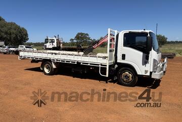 2009 Isuzu NH NQR 4x2 Crane Truck