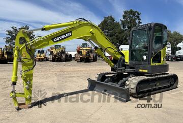 2024 Develon DX80R Tracked Excavator (Unused)