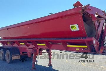 Azmeb   TRI Axle Side Tipper
