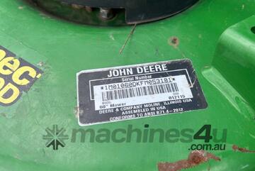 2015 John Deere 1025R FWA Tractor Mower Combination Unit