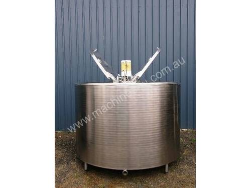 2,600lt Jacketed Stainless Steel Tank