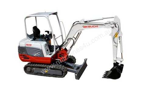 NEW TAKEUCHI TB228 2.8T CONVENTIONAL