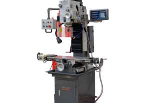 Industrial Built Geared Head Mill Drill With 3 Axis Digital Readout, Power Quill Feed,